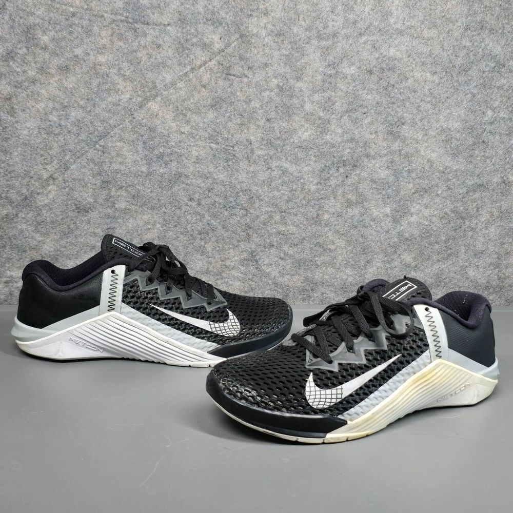 Size 7 - Nike Metcon 6 Men's CK9388-010 Black Running Shoes Sneakers - Picture 10 of 10